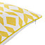 Madang Graphic Yellow Cushion (L)30cm x (W)50cm