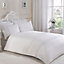 Mae Pintuck & embroidery detail White King Bedding set