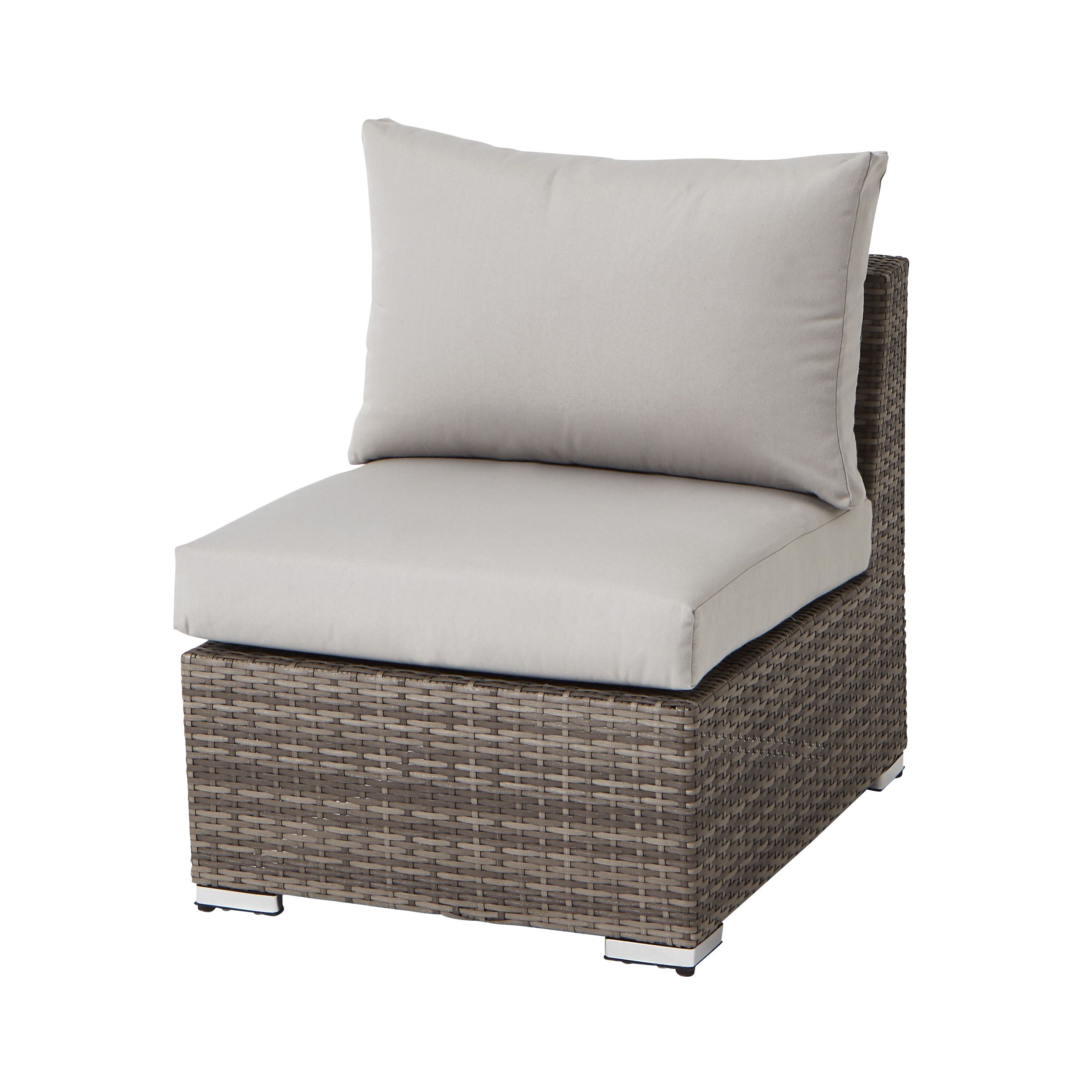 Maevea Rattan effect 4 seater Coffee set