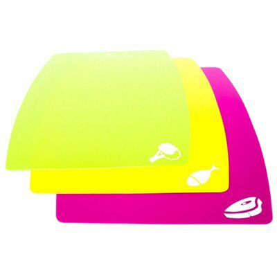 Magenta, yellow & green Cutting mat