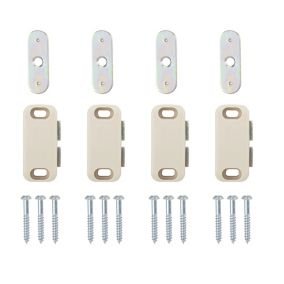 Magnolia Magnetic Cabinet catch (W)21.5mm, Pack of 12