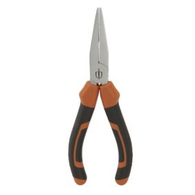 Magnusson 160mm Long nose flat blade pliers