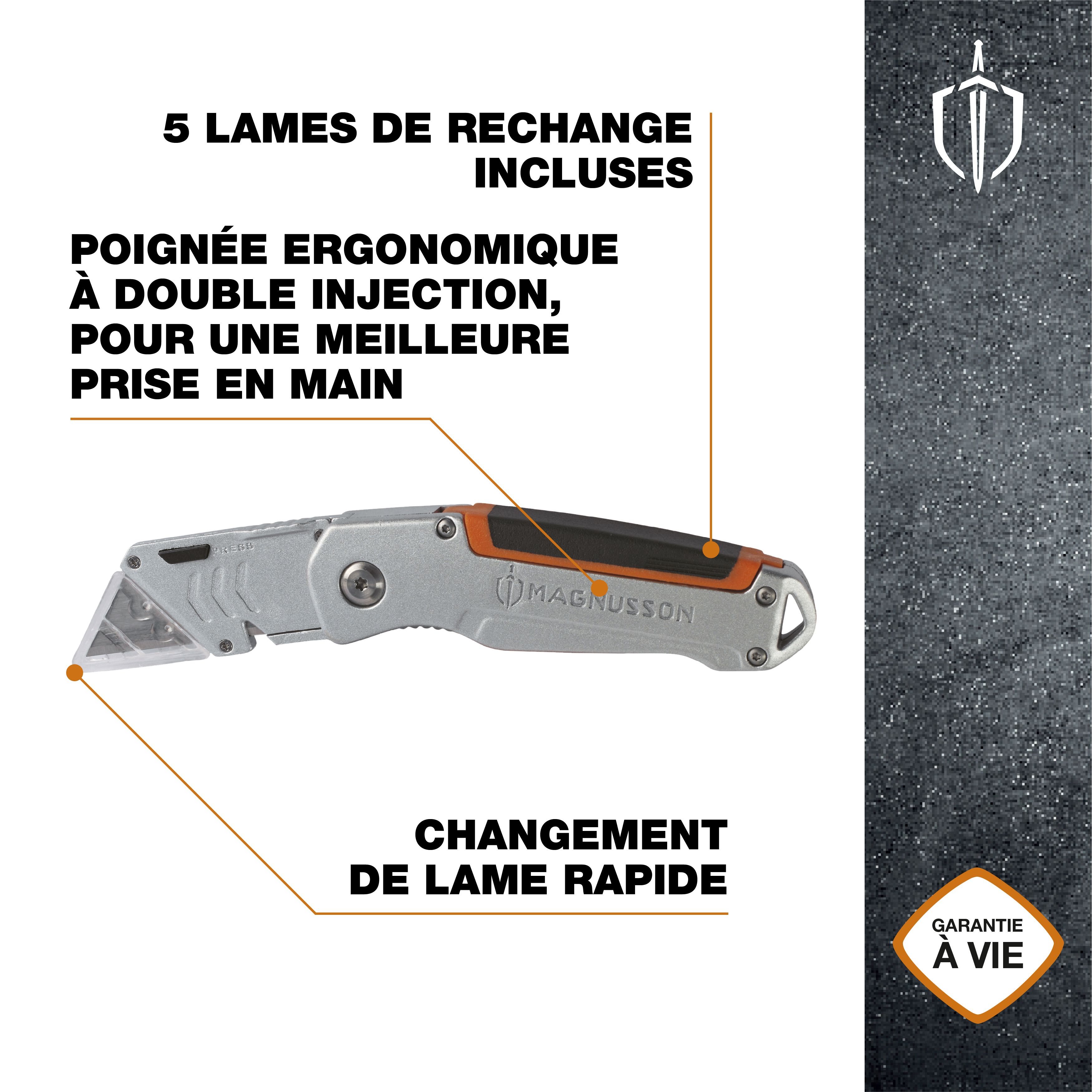 Magnusson 2½" Lockback knife