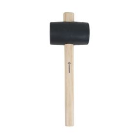 New Rubber Mallet Hammer 25mm Nonslip Grip Dual Mini Rubber and Nylon Head Face