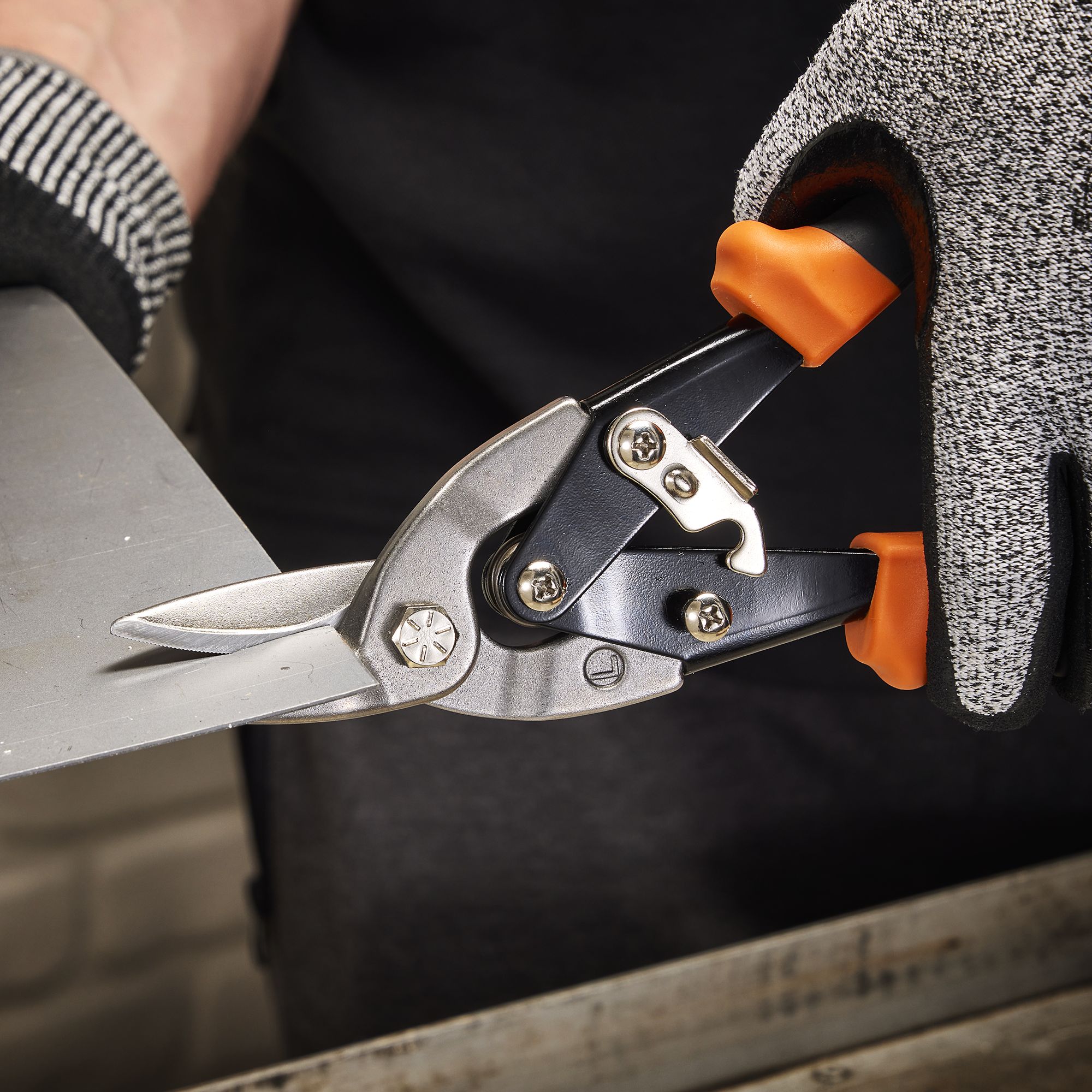 Magnusson 250mm Offset left tin snips
