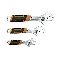 Magnusson 3 piece Adjustable wrench set