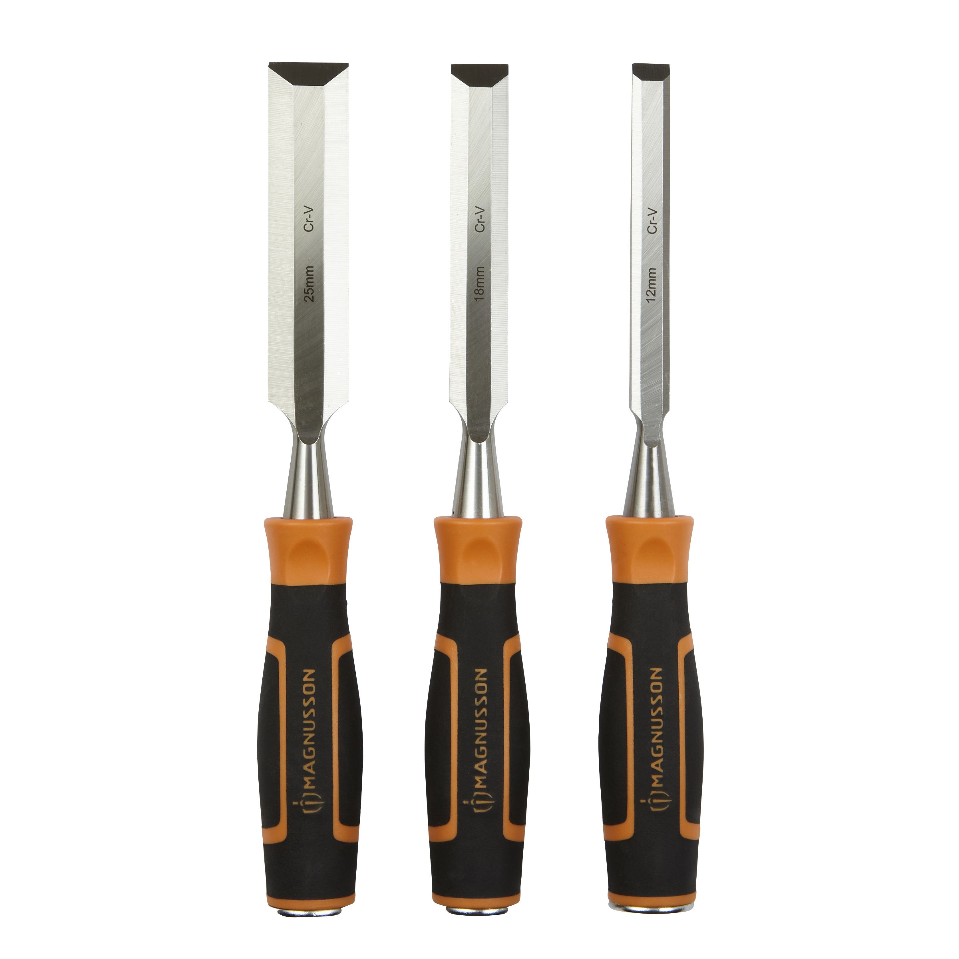 Woodworking shop chisel set