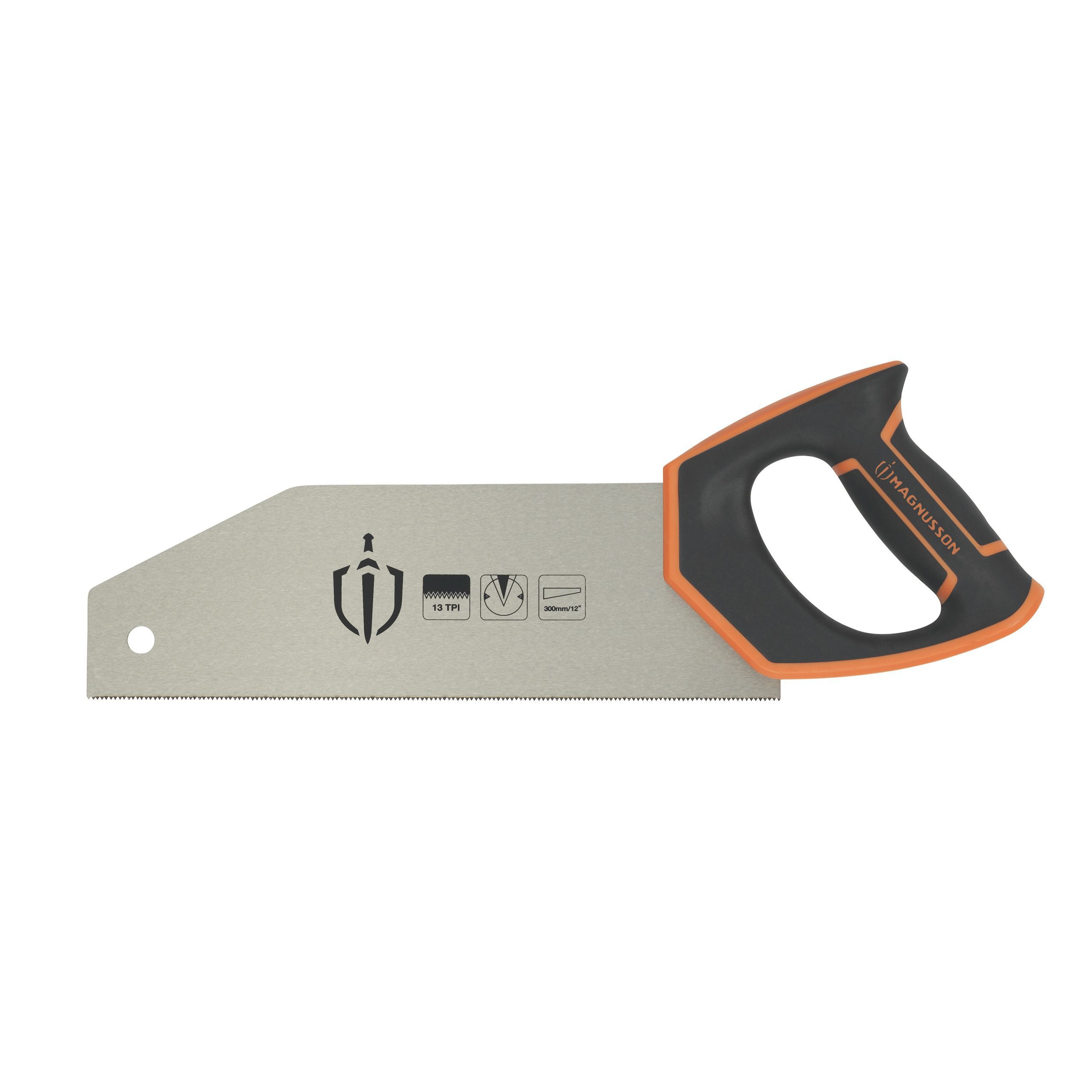 Magnusson 300mm Fine Soft-grip PVC saw, 13 TPI 310g