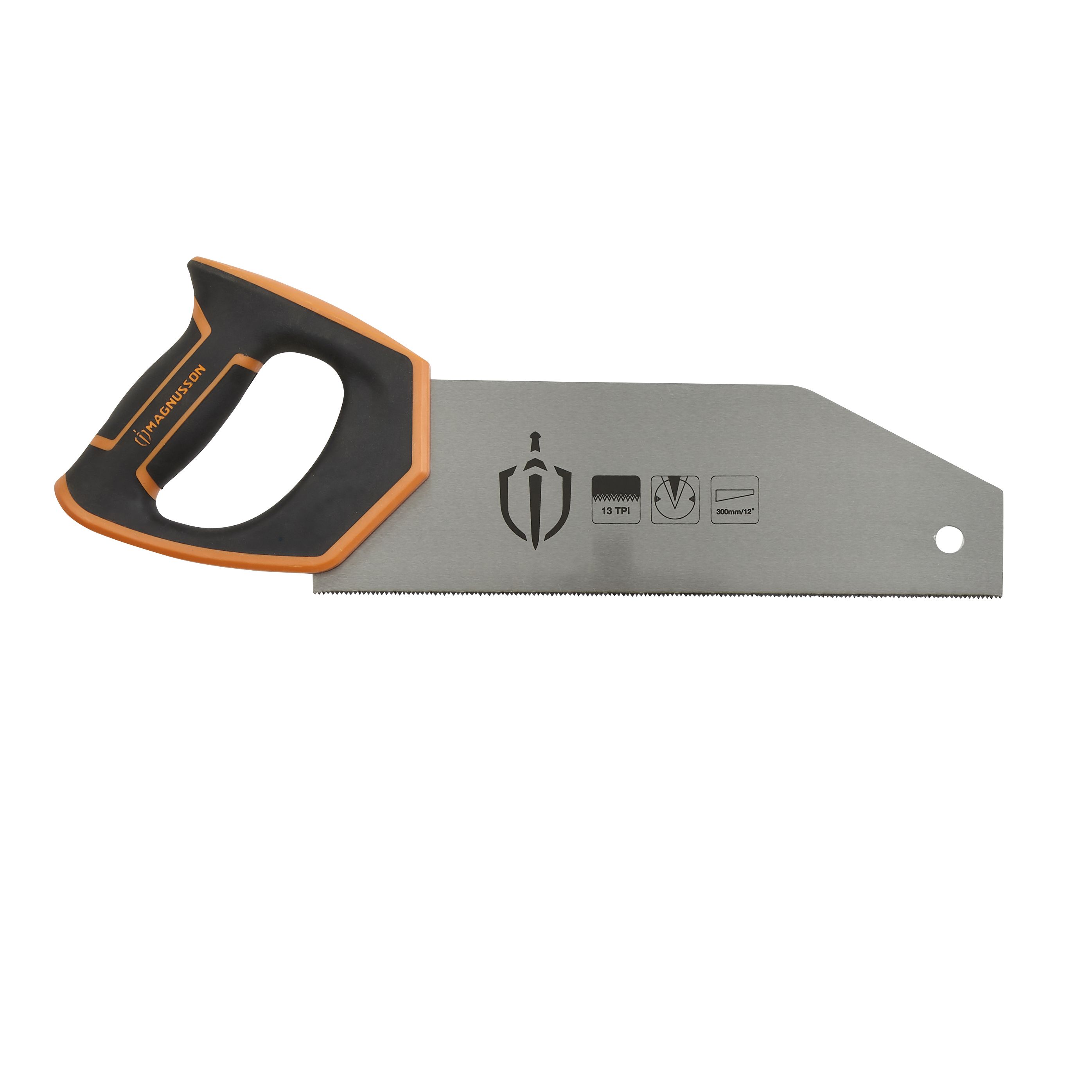 Magnusson 300mm Fine Soft-grip PVC saw, 13 TPI 310g