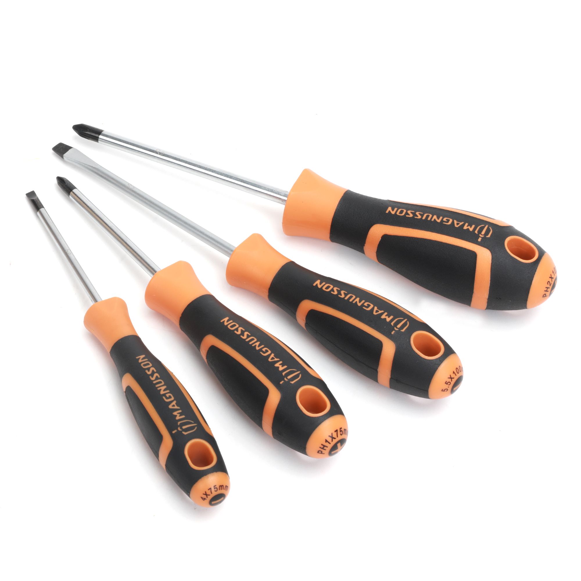 Magnusson 4 piece Mixed Screwdriver set