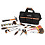 Magnusson 40 piece Orange & black Tool kit