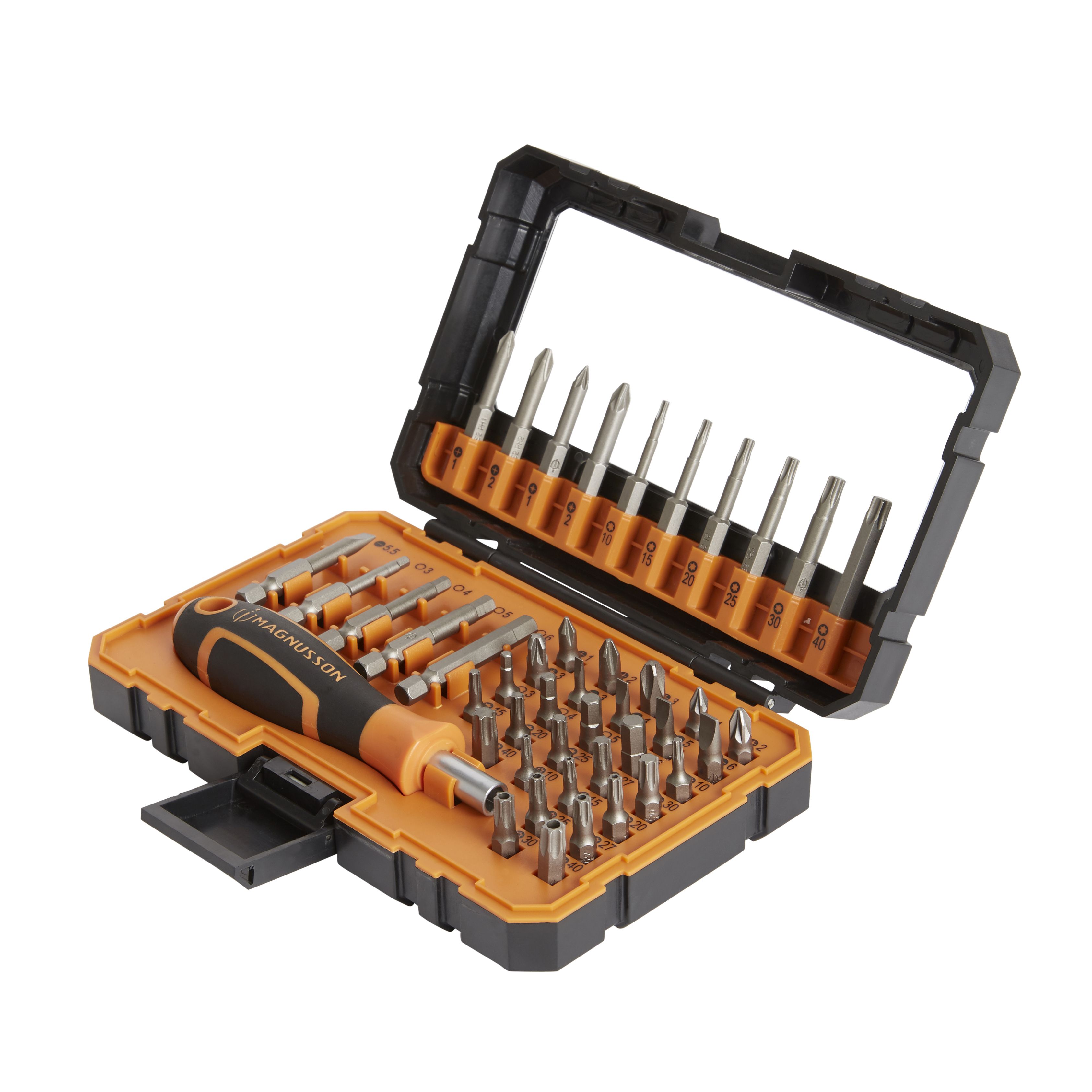 Magnusson 44 piece Mixed Screwdriver set