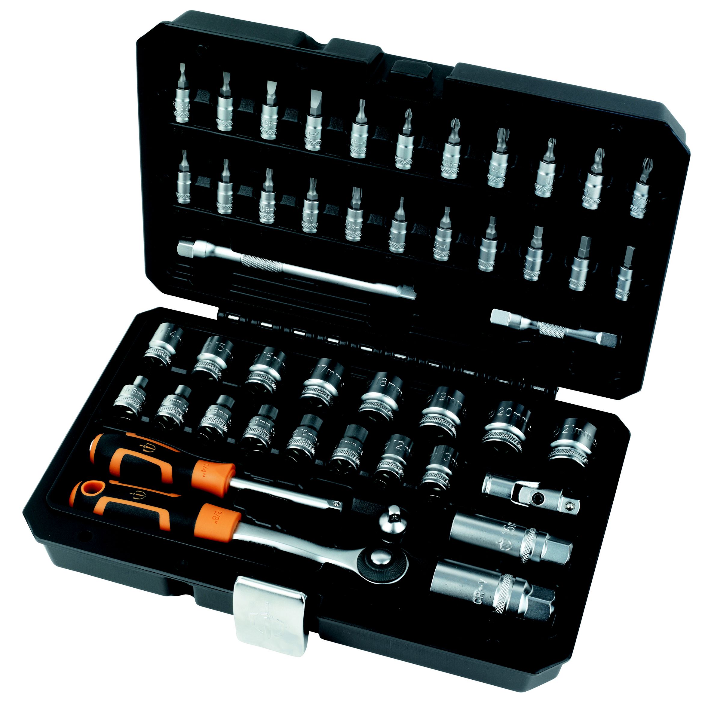 Magnusson 46 piece Standard Socket set DIY at B&Q