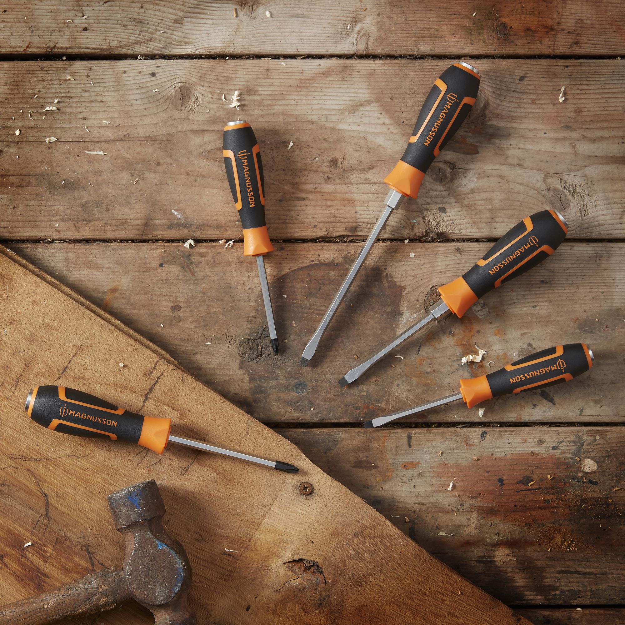 Magnusson 5 piece Mixed Screwdriver set