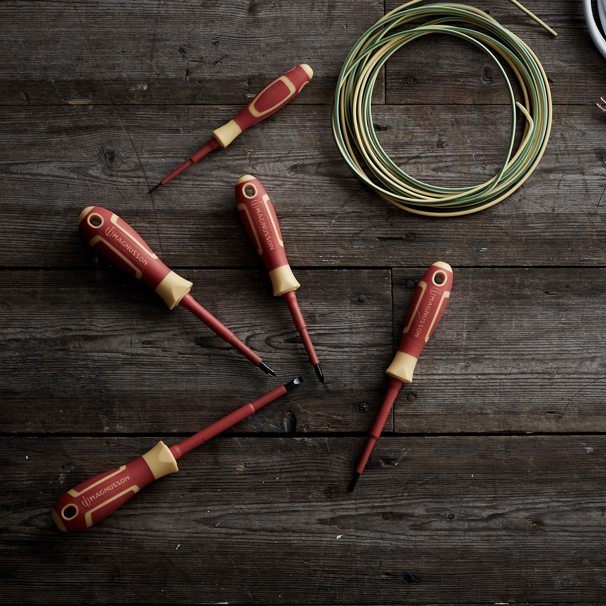 Magnusson 5 piece Mixed VDE Screwdriver set