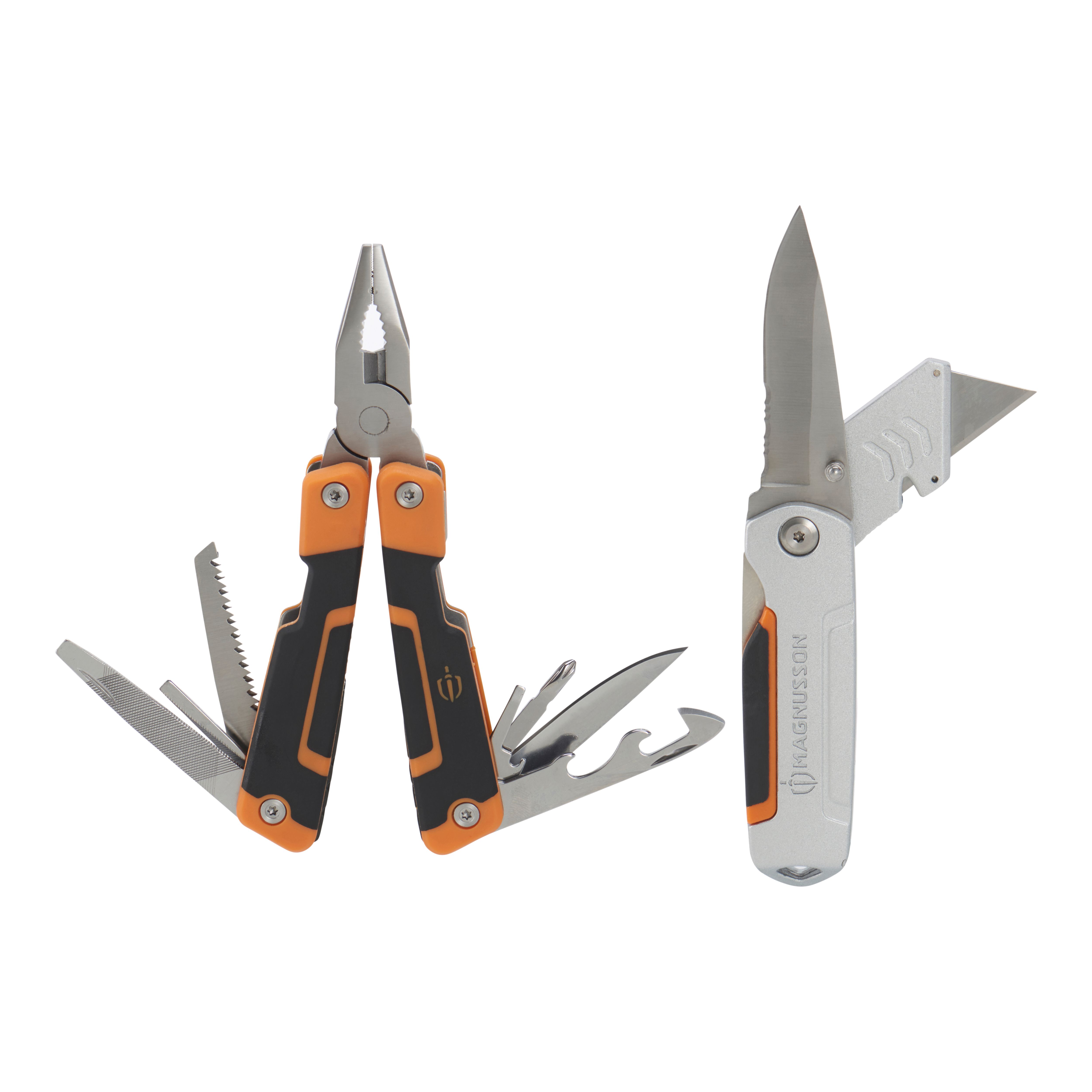 Magnusson 8-in-1 Steel Multi-tool & 2-in-1 Knife