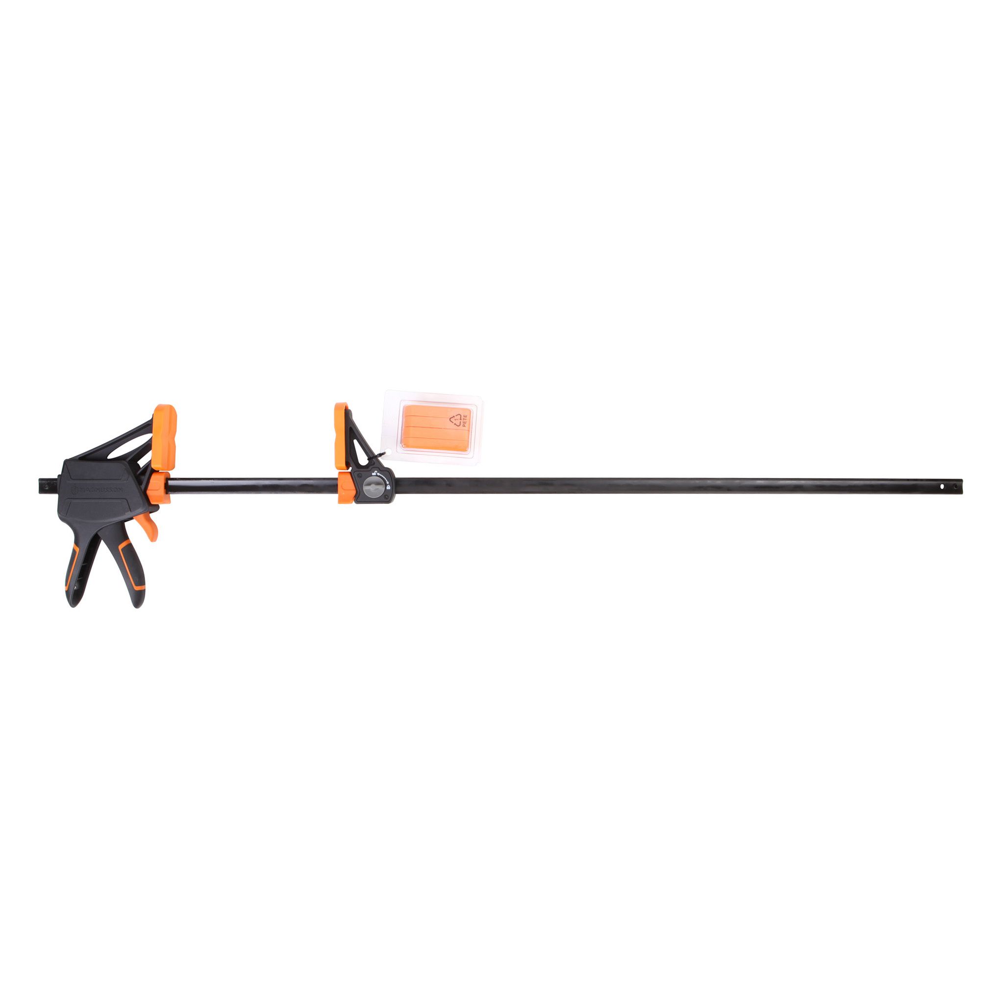 Magnusson 900mm Black & orange Nylon & thermoplastic rubber Bar clamp