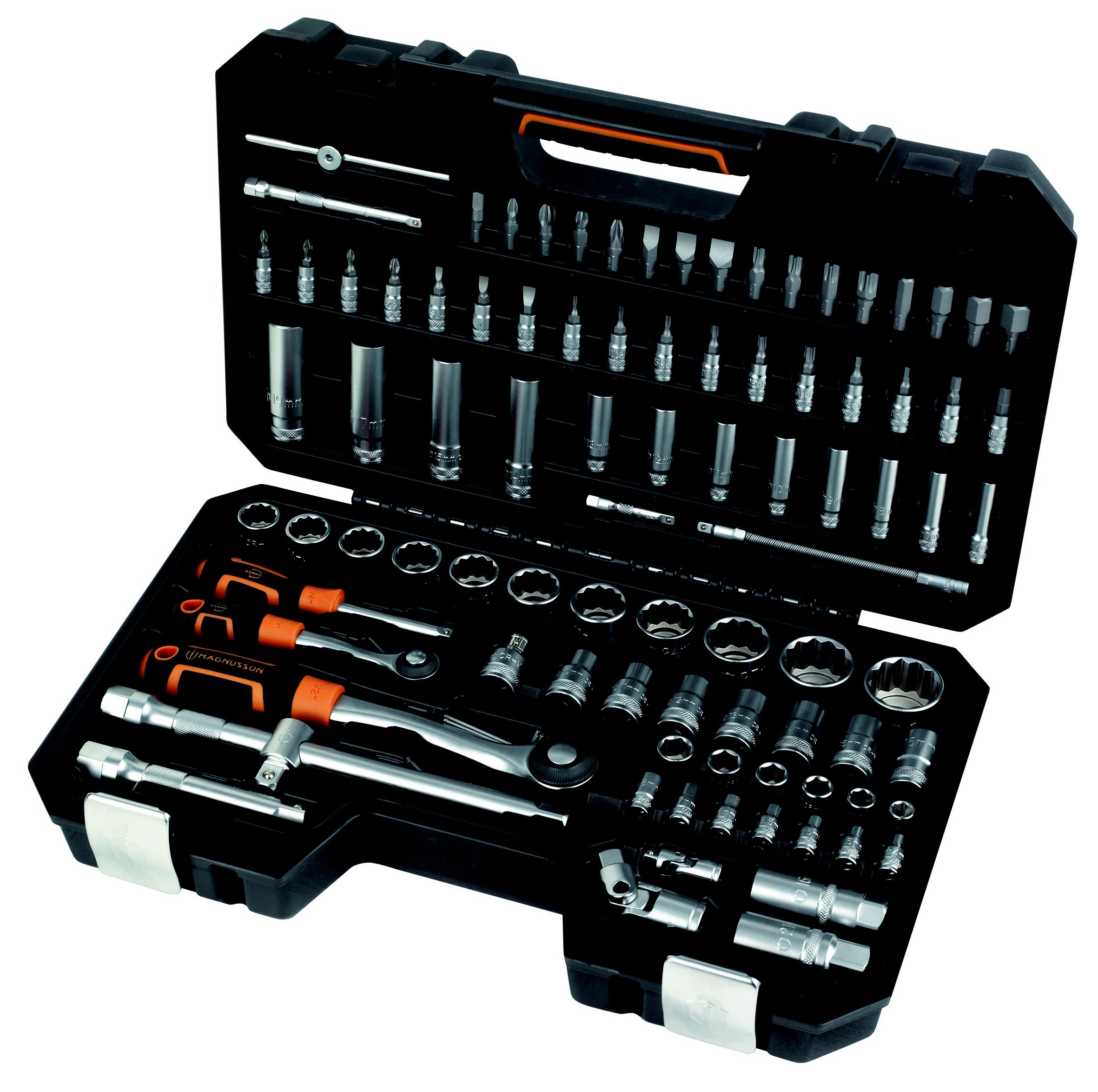 Magnusson Tools Sets - Socket Sets - Chrome Vanadium Steel