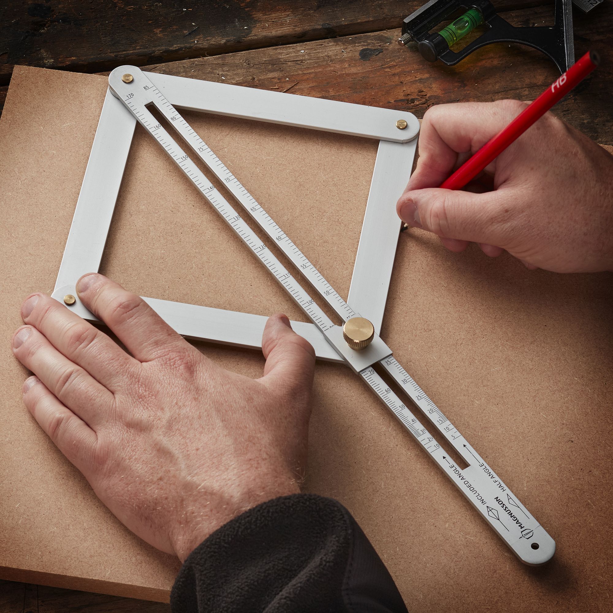 Magnusson Aluminium alloy Angle measurer