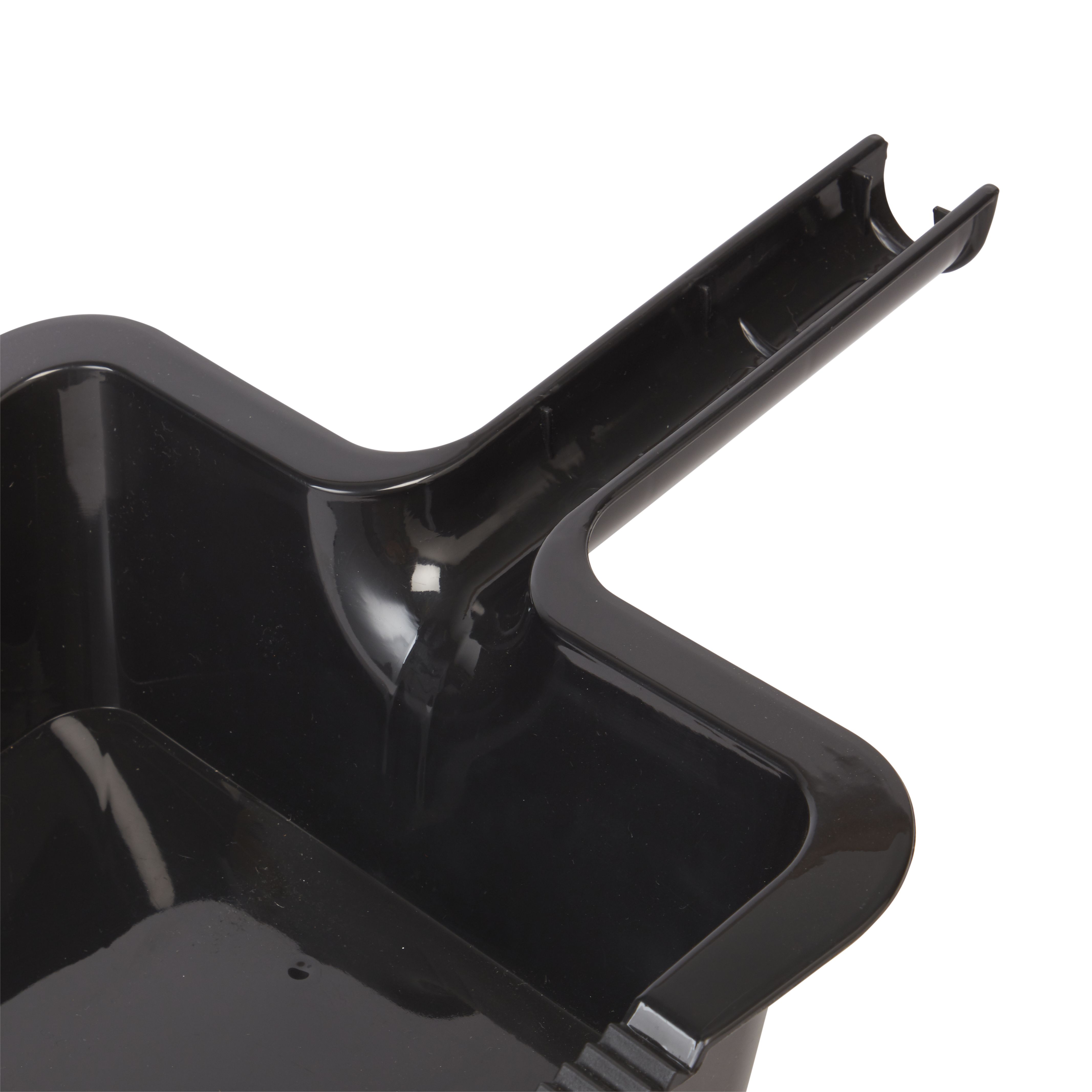 Magnusson Black & orange Dustpan & brush set, (W)317mm