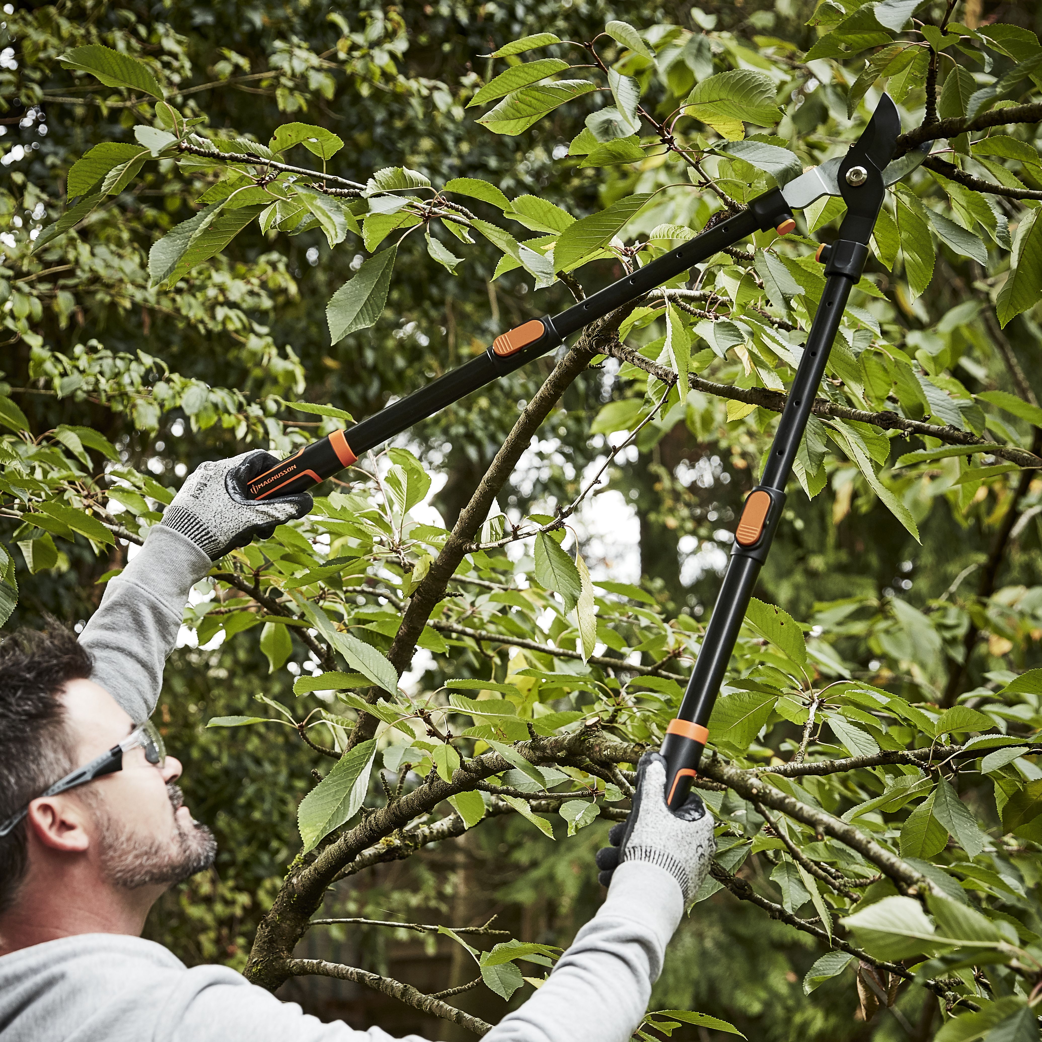 B and q on sale tree loppers