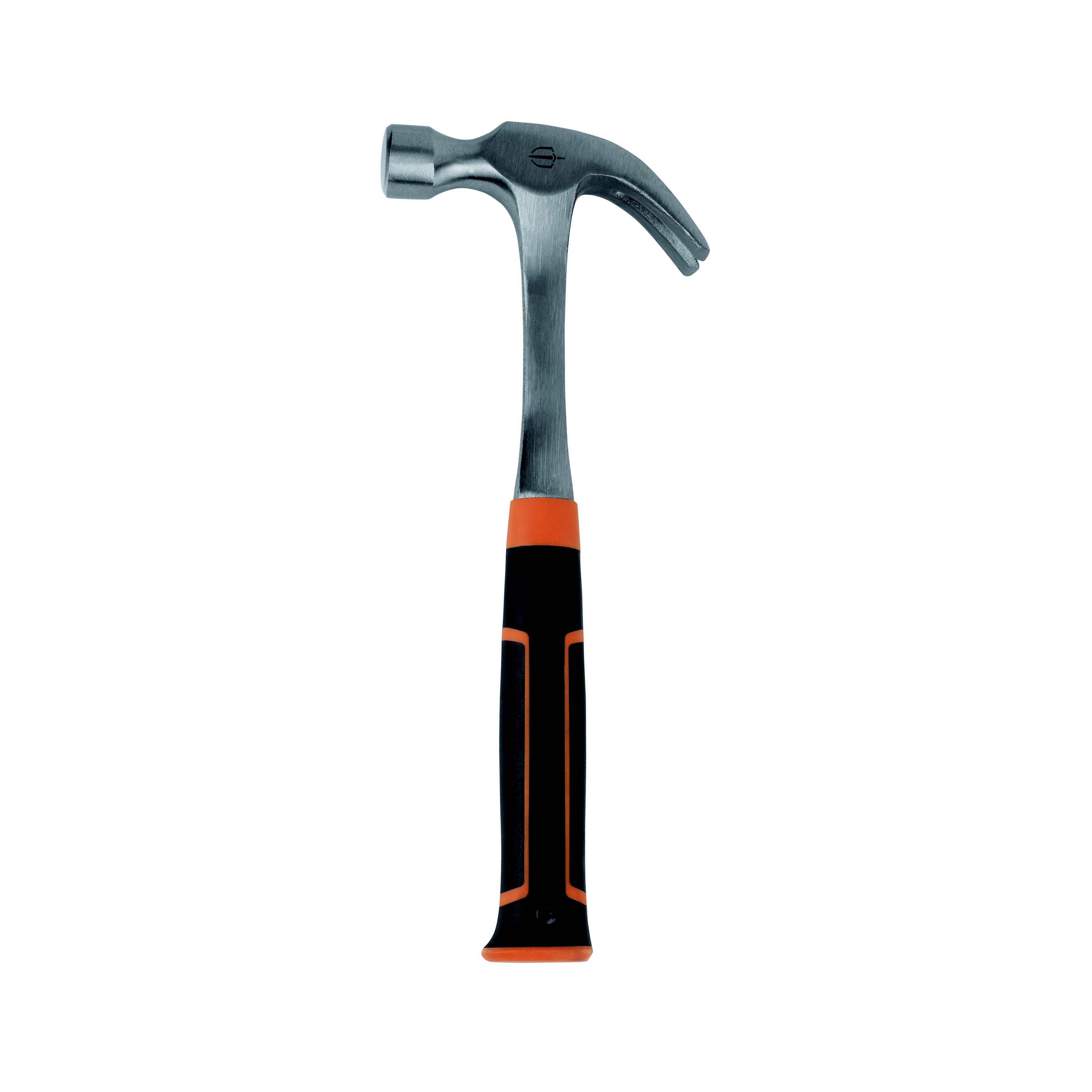 313-PT-20N, SAM High Carbon Tool Steel Claw Hammer with Steel Handle, 730g