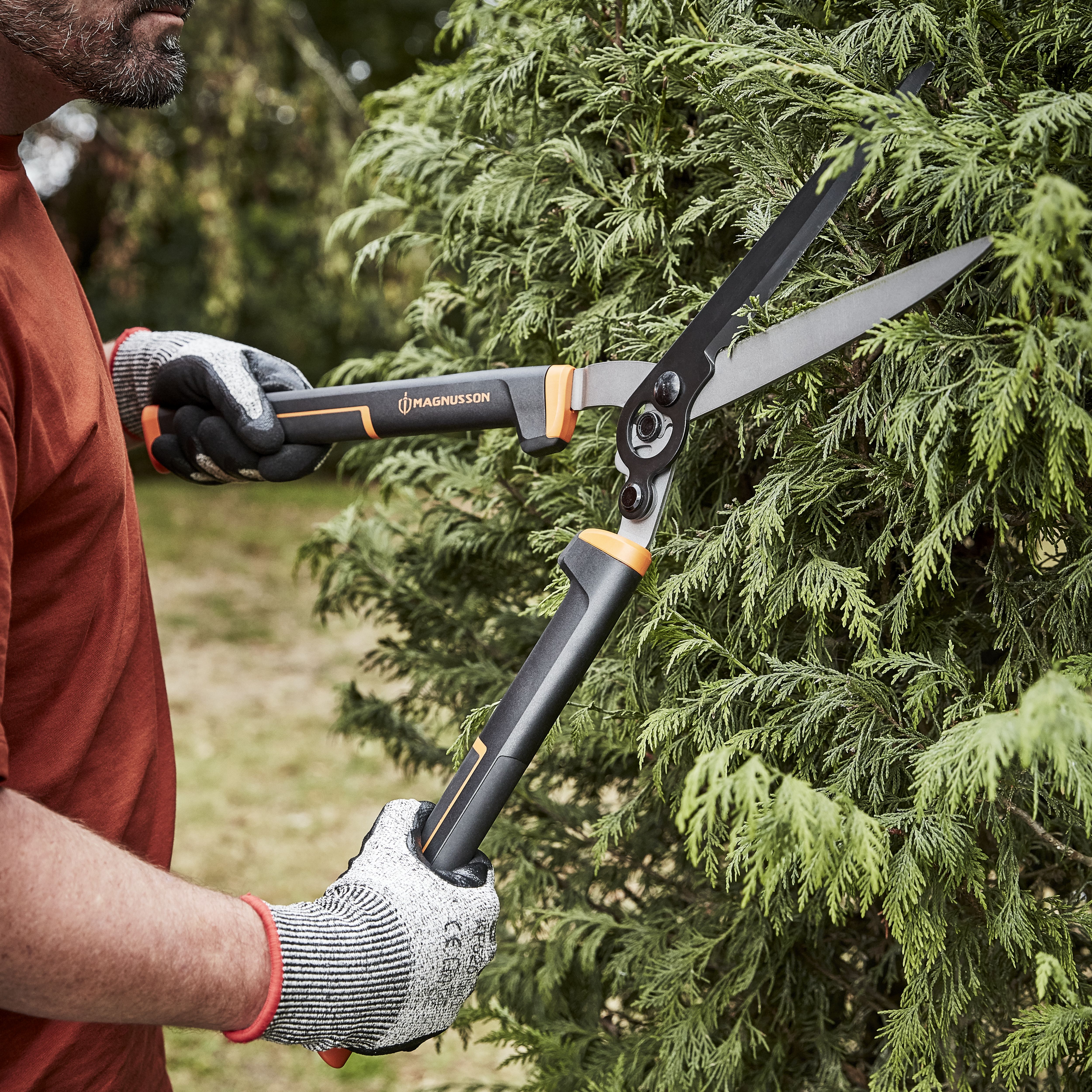 Magnusson Geared Straight Hedge Shears (D)8mm