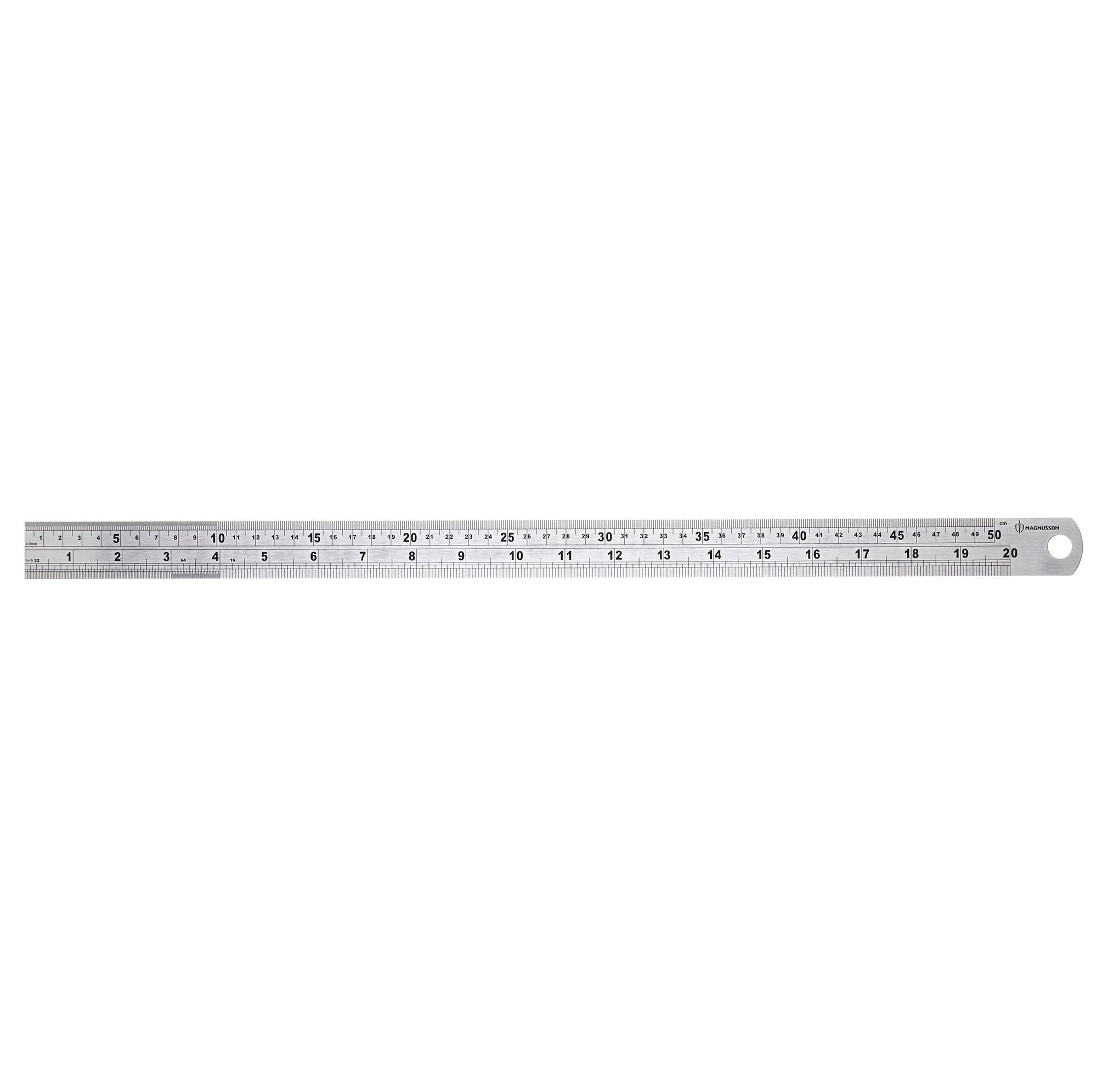 Magnusson Non-foldable Steel Ruler, (L)0.5m