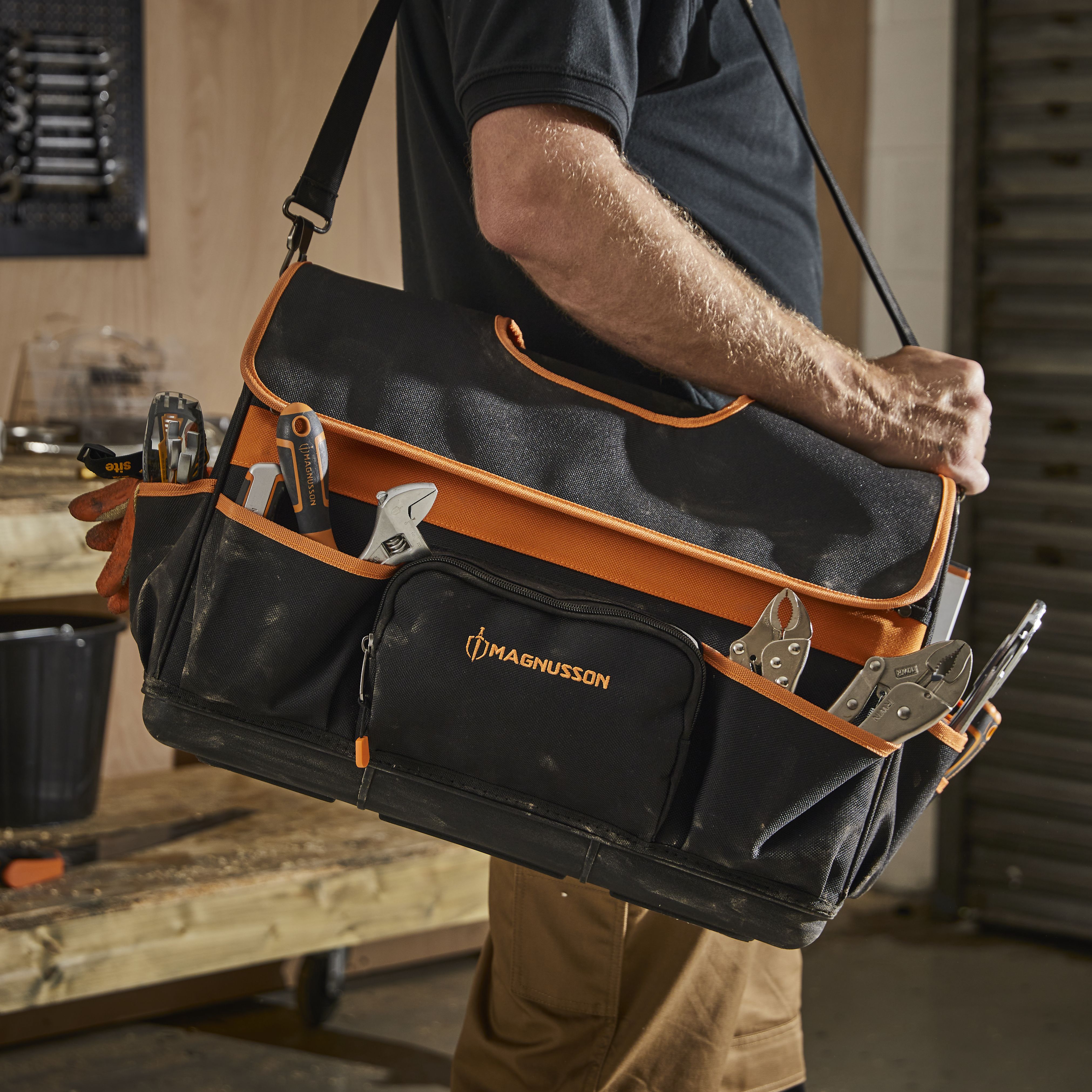 Magnusson Open tote bag (L)550mm