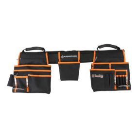 Magnusson Orange & black Tool belt & holster set