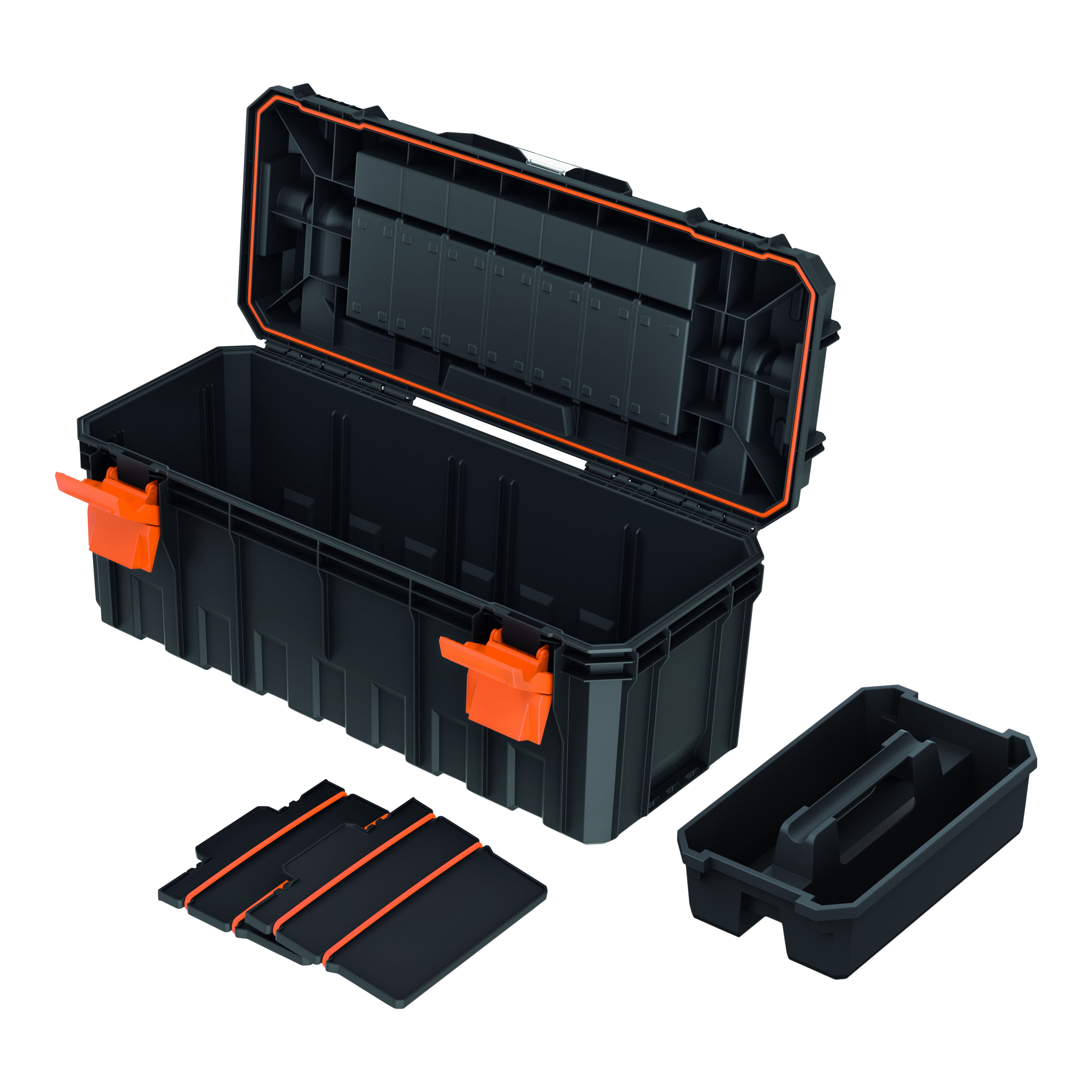 Magnusson Polypropylene Toolbox (L)650mm (H)314mm - 3