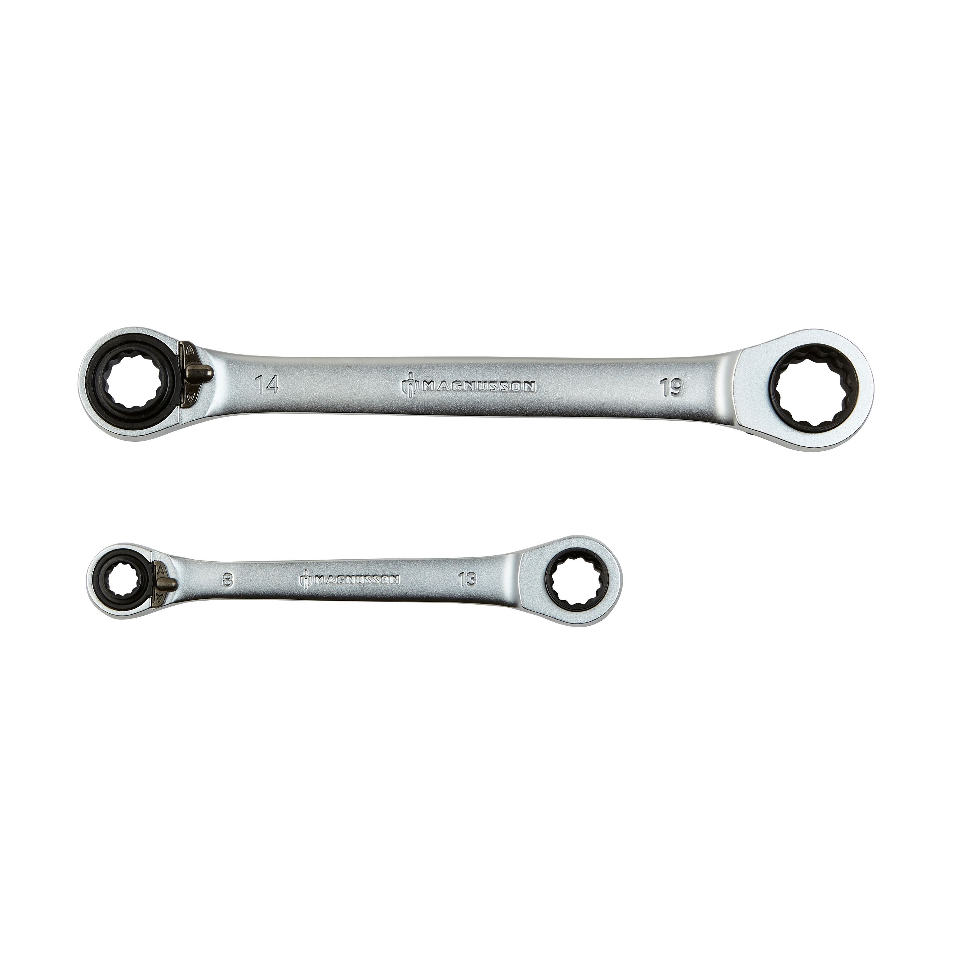 Magnusson Ratchet spanners, Set of 2