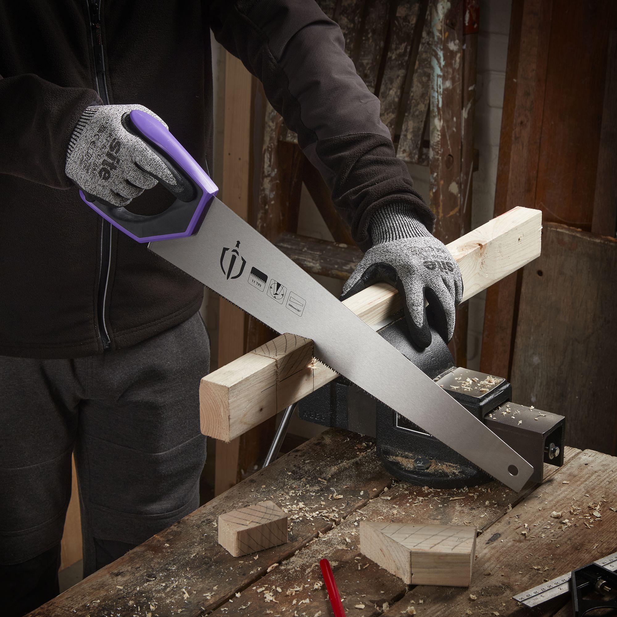 Magnusson Second fix 500mm Fine cut Wood saw, 11 TPI