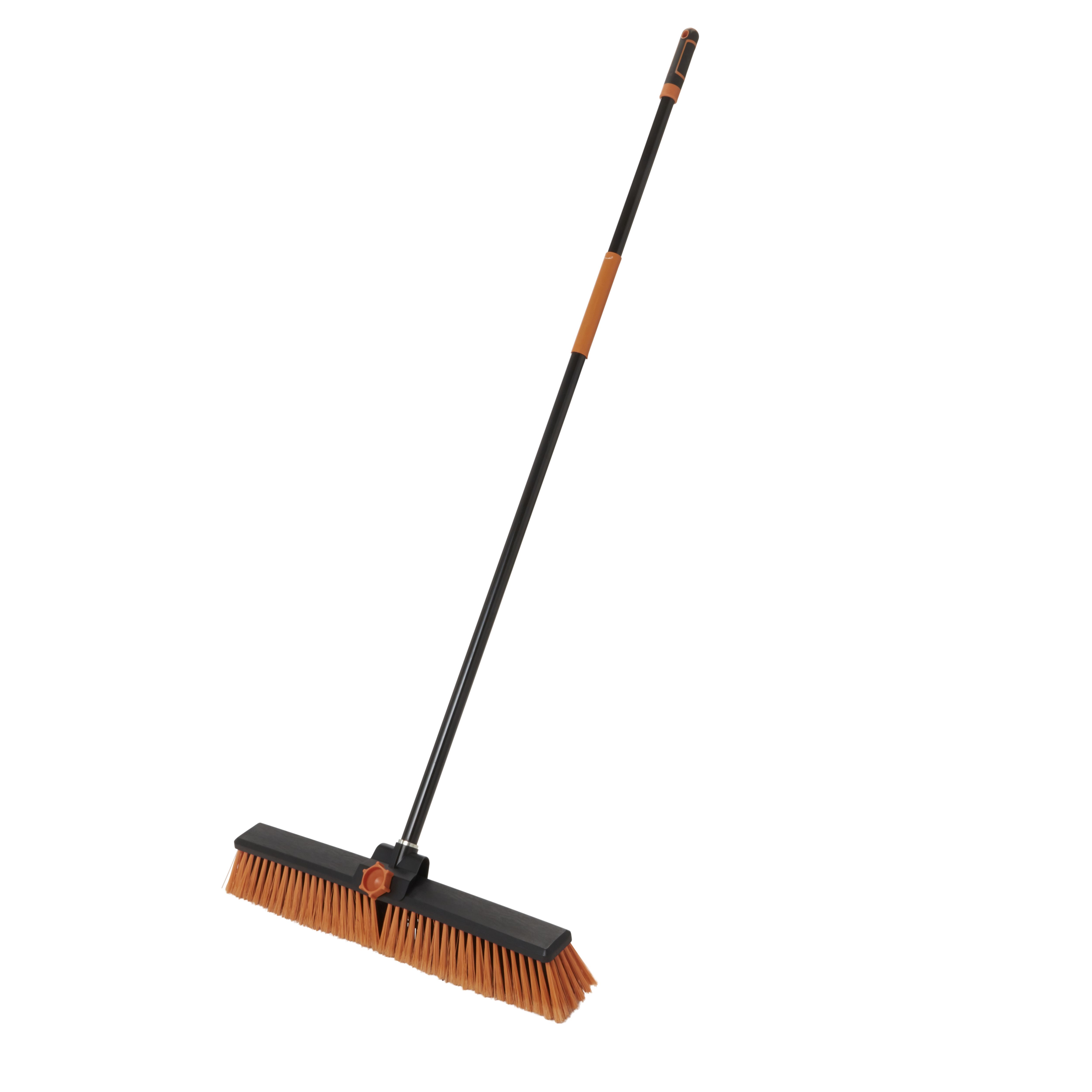 Magnusson Soft & stiff Polyethylene Indoor & outdoor Broom, (W)600mm