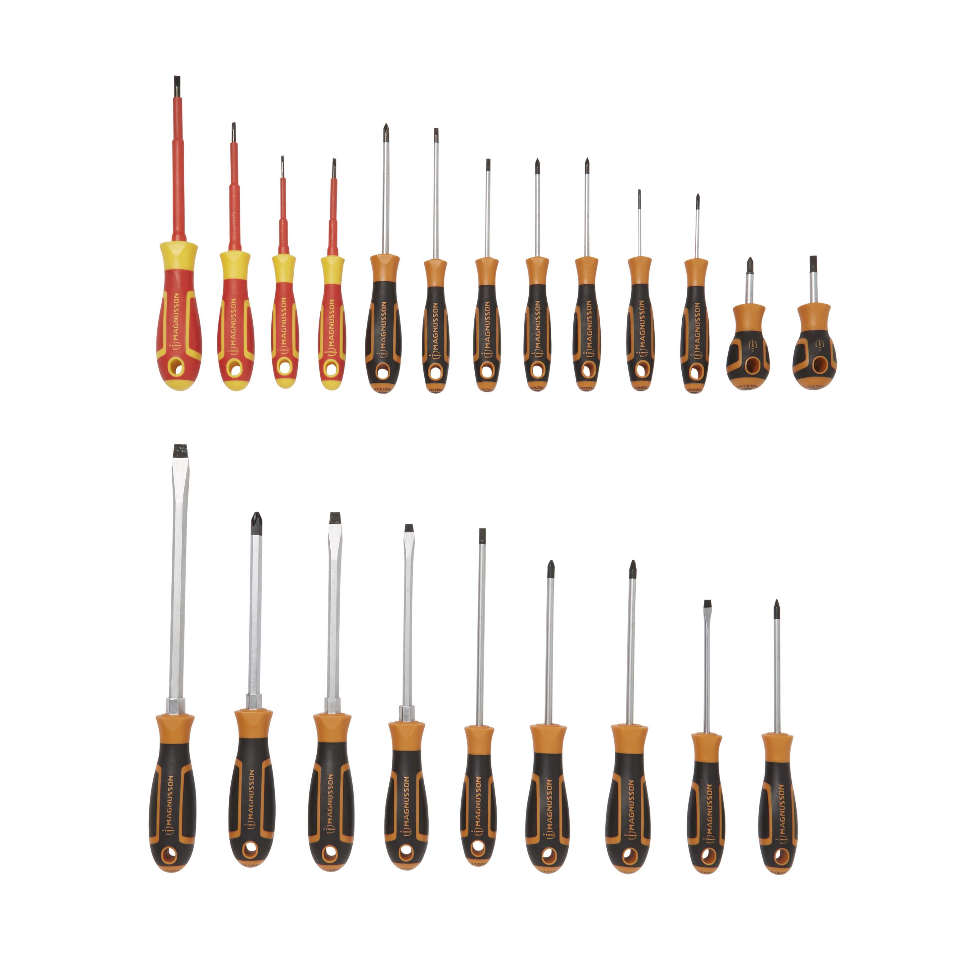 Magnusson Standard Mixed Screwdriver set (22 piece) - SCS05