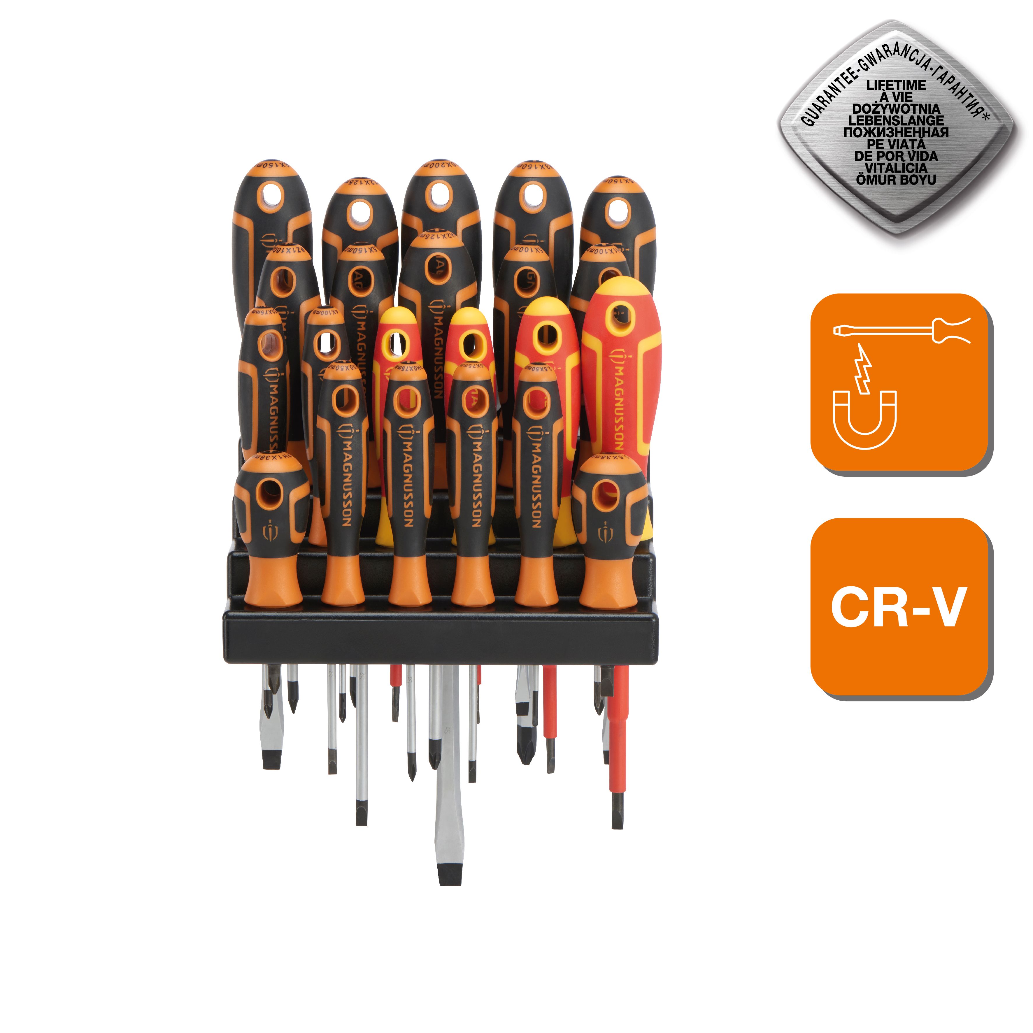 Magnusson Standard Mixed Screwdriver set (22 piece) - SCS05