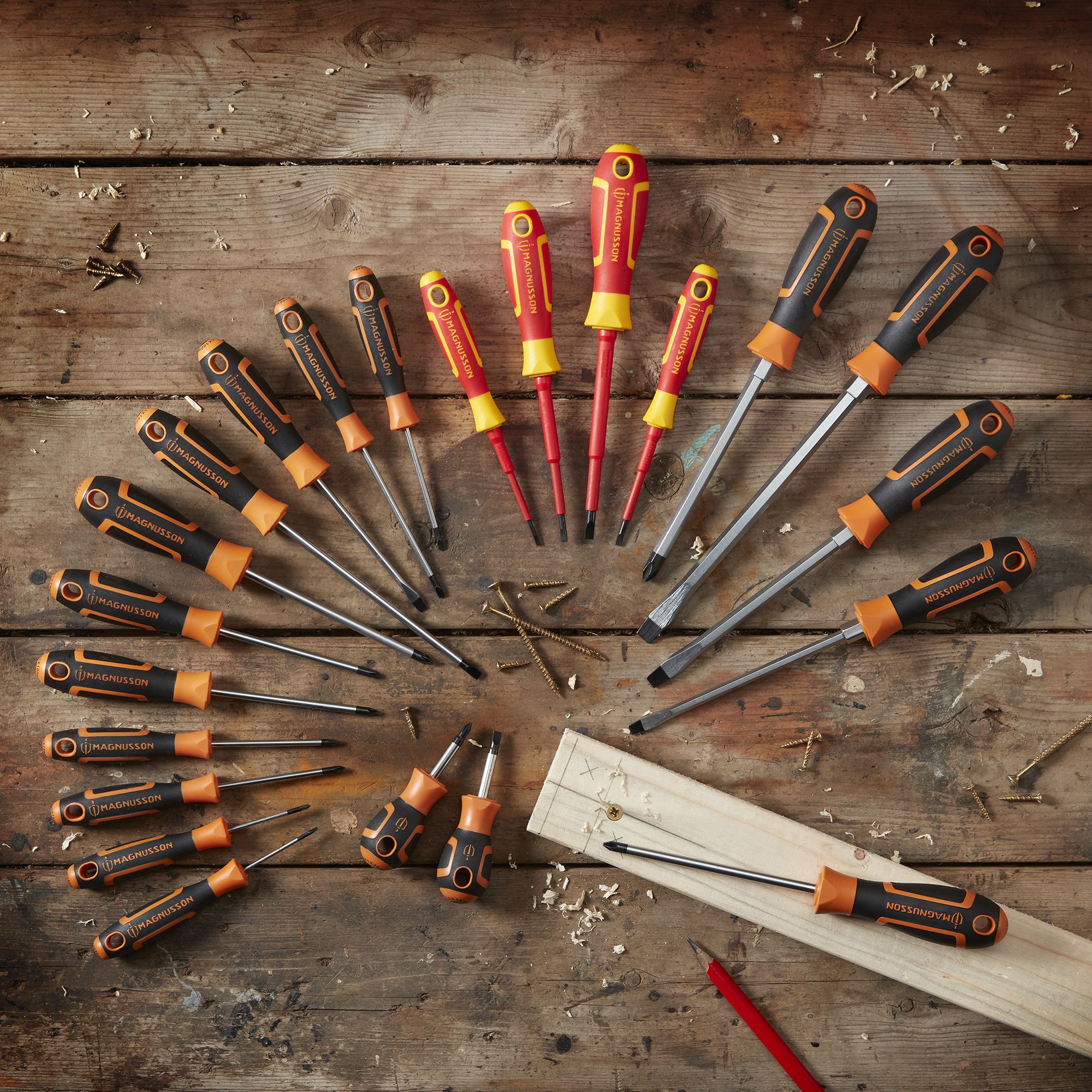 Magnusson Standard Mixed Screwdriver set (22 piece) - SCS05