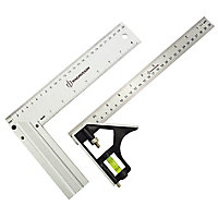 Magnusson Steel Combination square Pack of 2