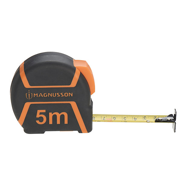 Tape Measures Magnusson Tape measure, 5m | DIY at B&Q