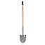 Magnusson Wooden Pointed Straight Handle Shovel