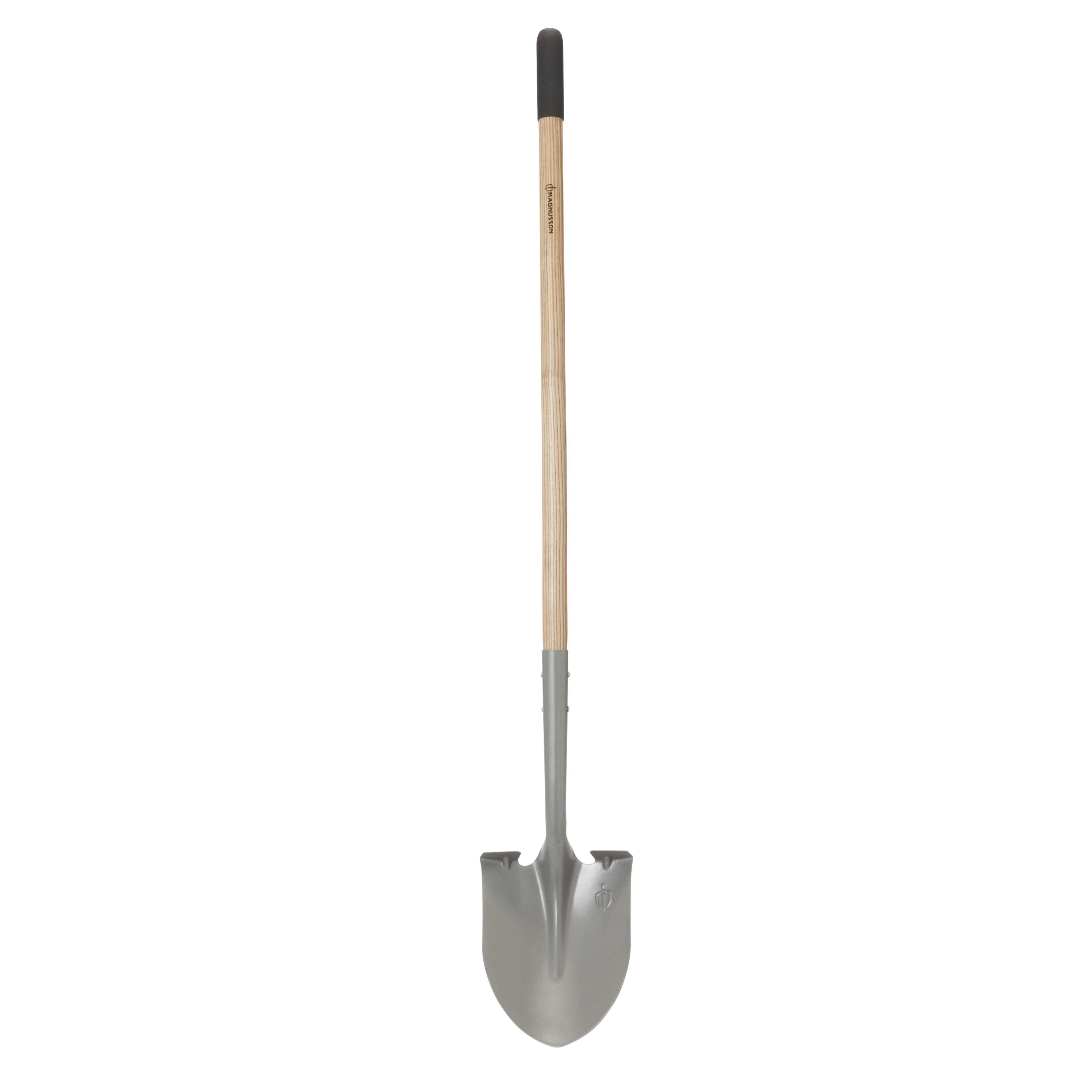 Magnusson Wooden Pointed Straight Handle Shovel