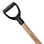 Magnusson Wooden Square D Handle Shovel