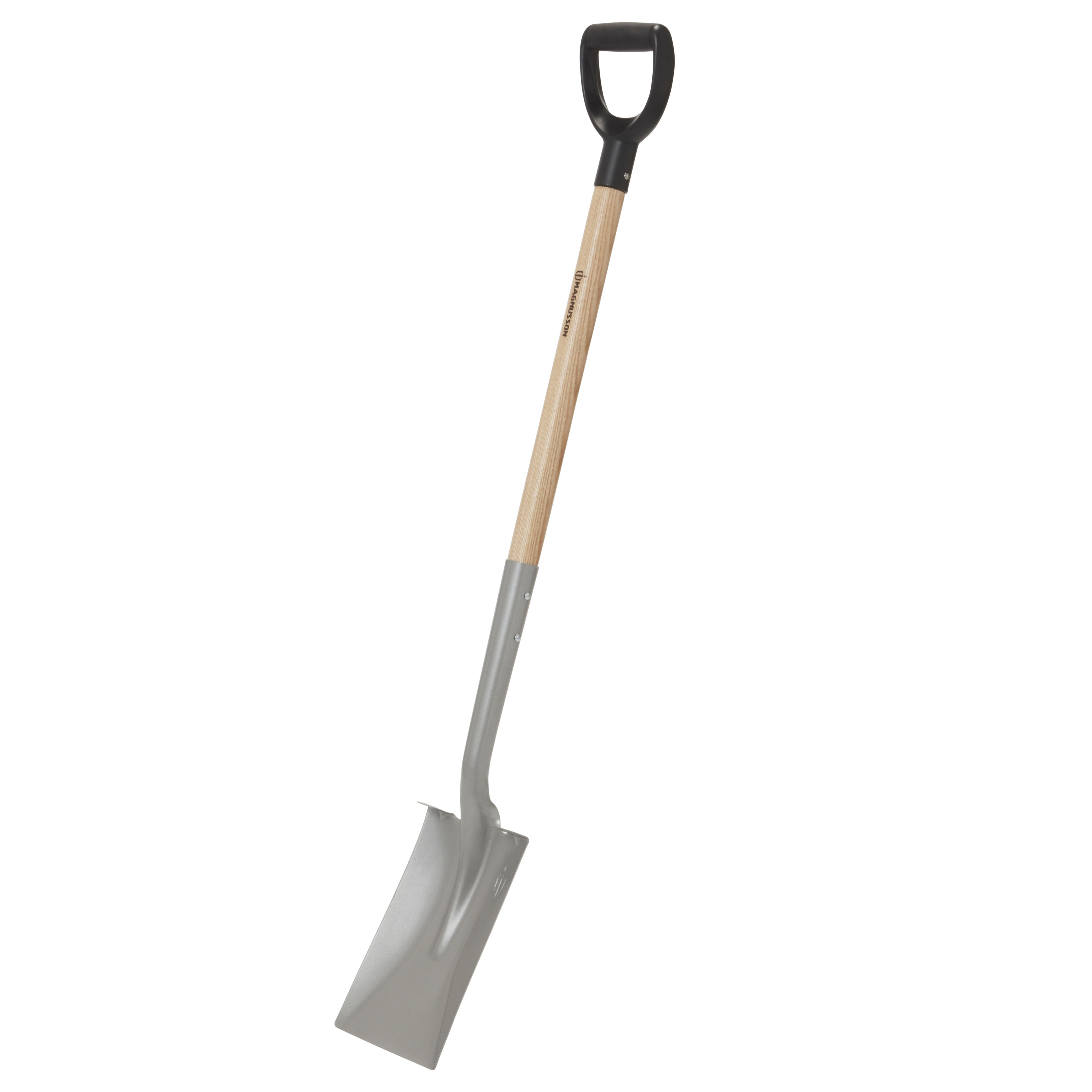 Magnusson Wooden Square Digging Spade (L) 1200mm x (W) 173mm