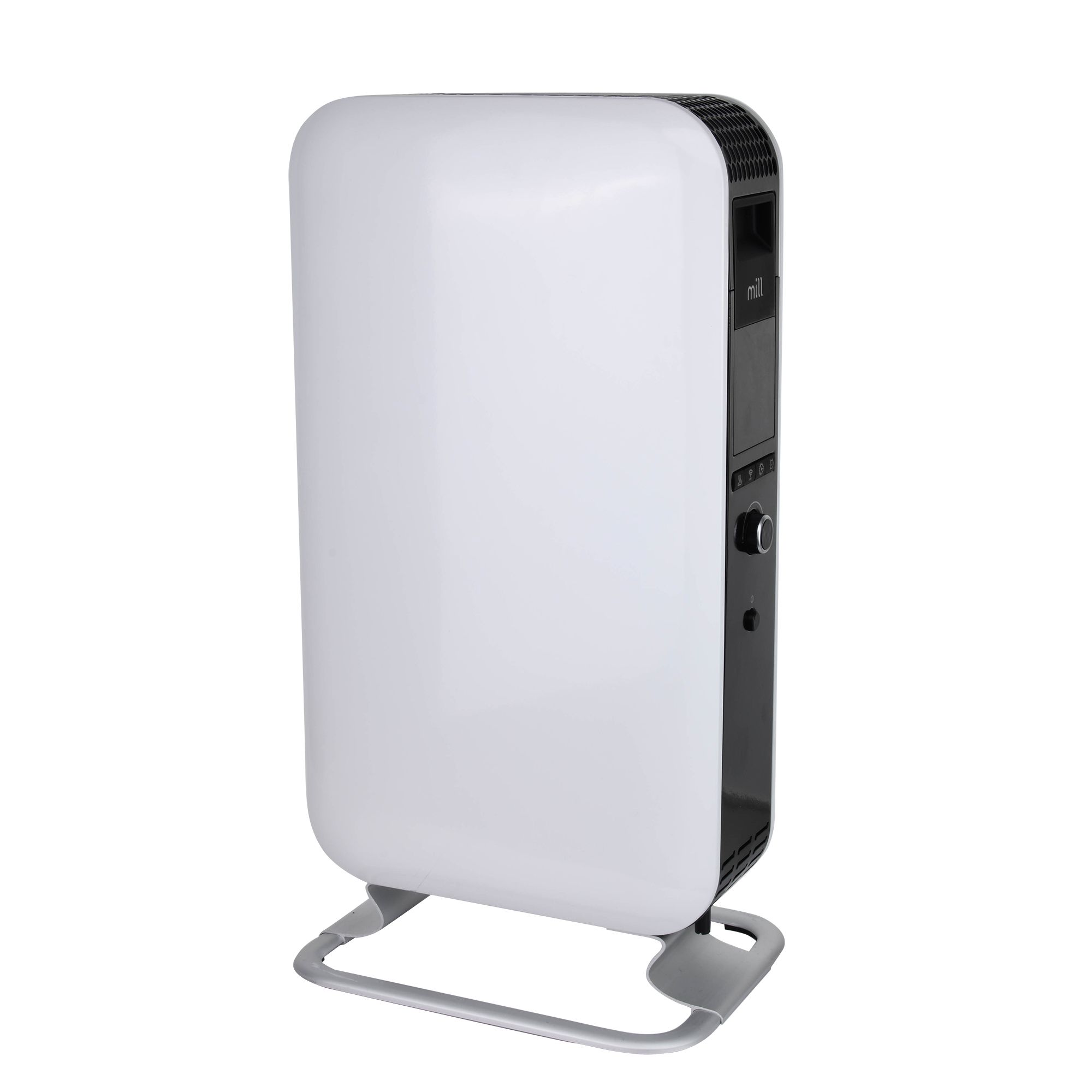 Mains fed 1.5kW White Smart Oil-filled radiator