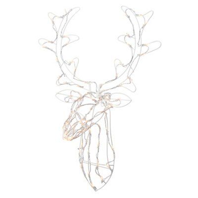 Mains Powered With 8 Led Light Functions 3d Stag Head Silhouette Diy At B Q Average rating:0out of5stars, based on0reviews. mains powered with 8 led light functions 3d stag head silhouette