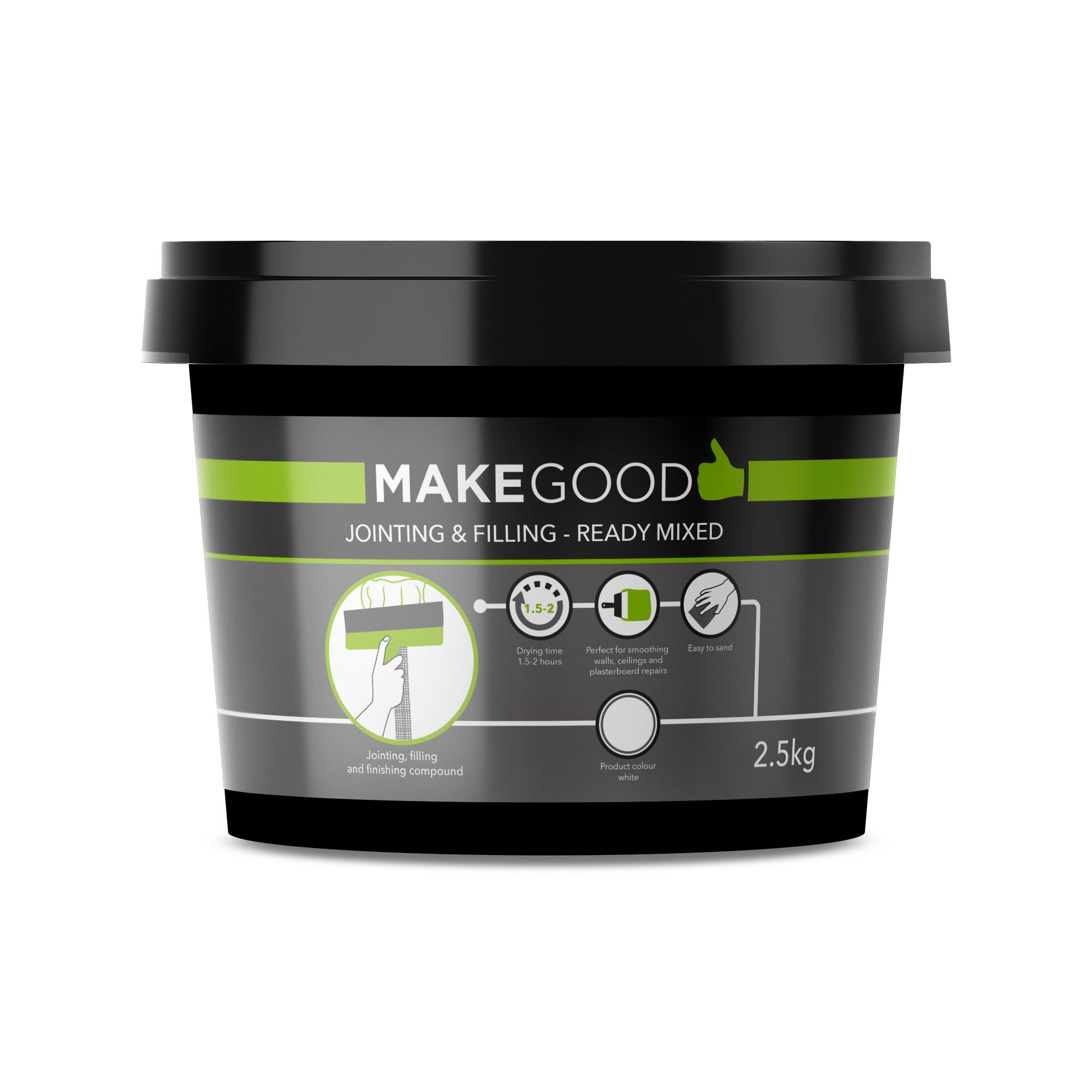 Make Good Ready mixed Jointing, filling & finishing compound 2.5kg Box