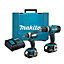 Makita 18V 4 Li-ion Cordless 3 piece Power tool kit DLX3108SMX