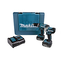 Makita 18V Li-ion LXT Cordless Combi drill & impact driver (2 x 3Ah) - DLX2336F01