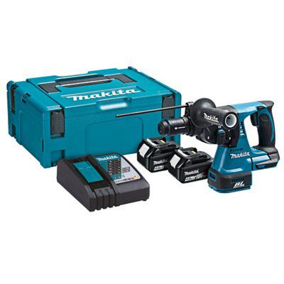 Makita LXT 18V 2 x 4 Li-ion Cordless SDS drill DHR242RMJ3