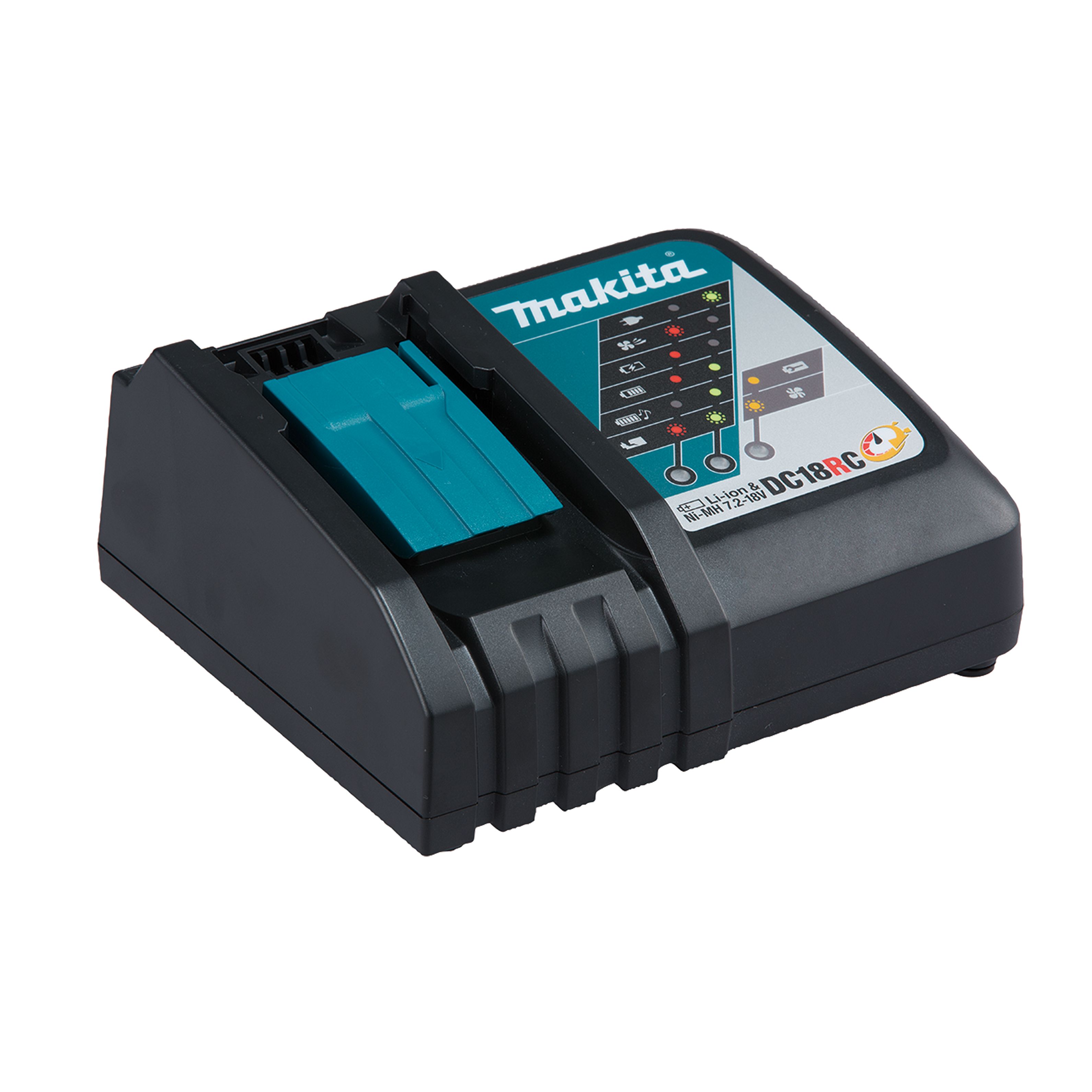 Makita Mains fed LXT 3A Li-ion Fast Battery charger - DC18RC - Refurbished